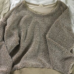 Faux Sherpa Sweater from Urban Outfitters